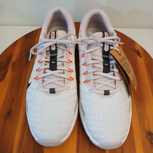 Nike Free Golf Shoes Mens 13 Wide White Spikeless Cleats Sneakers FQ7875-100 - Picture 2 of 8